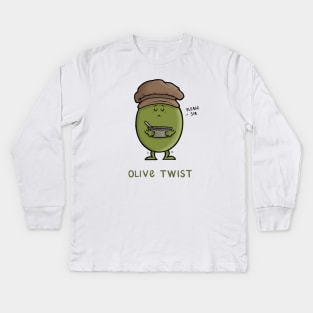 Olive Twist Kids Long Sleeve T-Shirt